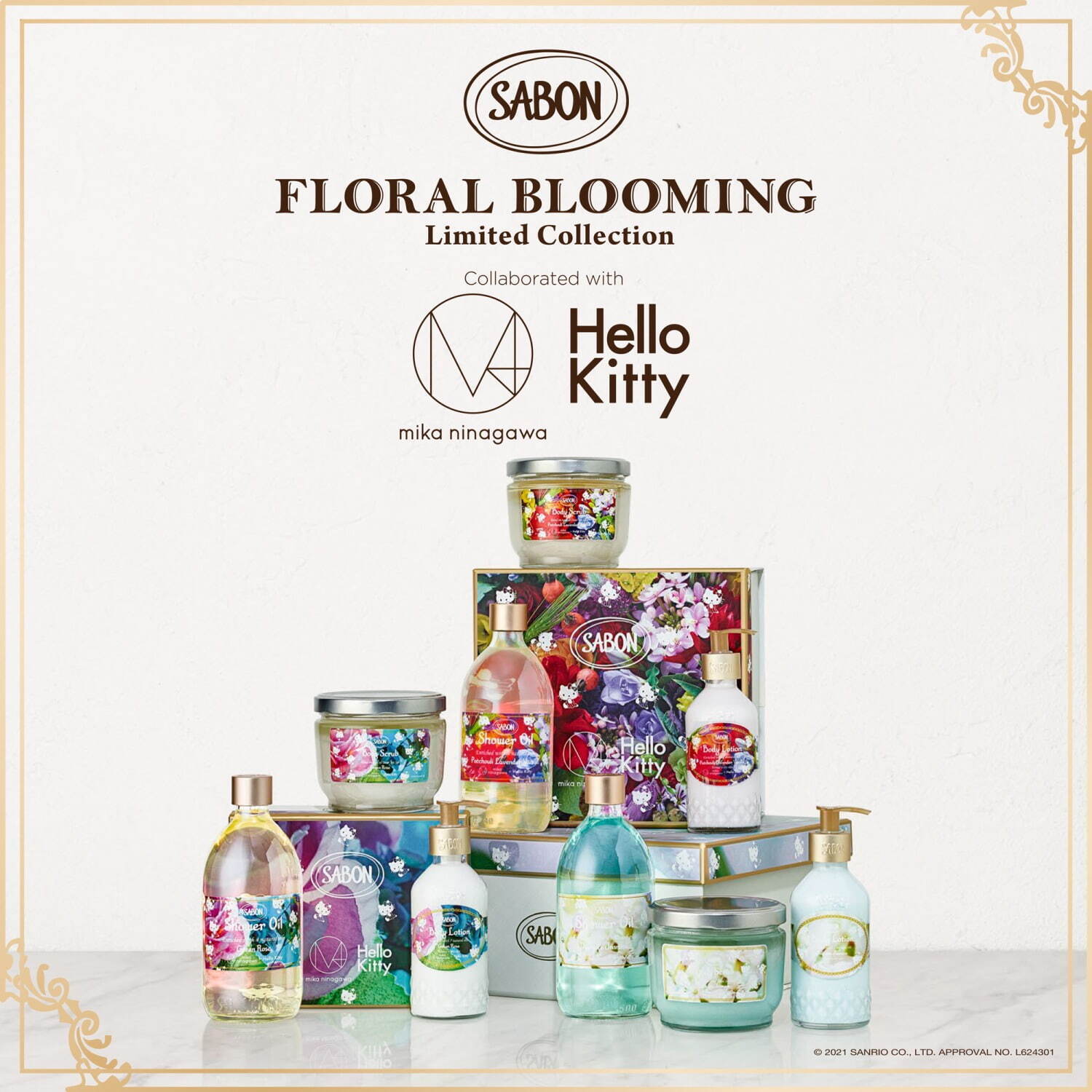 SABON×蜷川実花「M / mika ninagawa」×ハローキティ限定ボディケア、3 ...