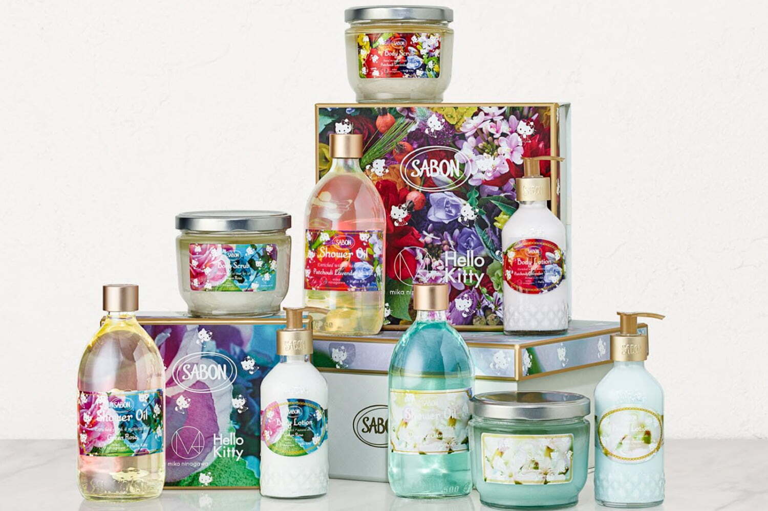 SABON×蜷川実花「M / mika ninagawa」×ハローキティ限定ボディケア、3 ...