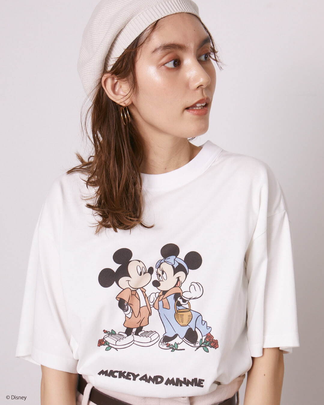 ミッキーTシャツ - トップス