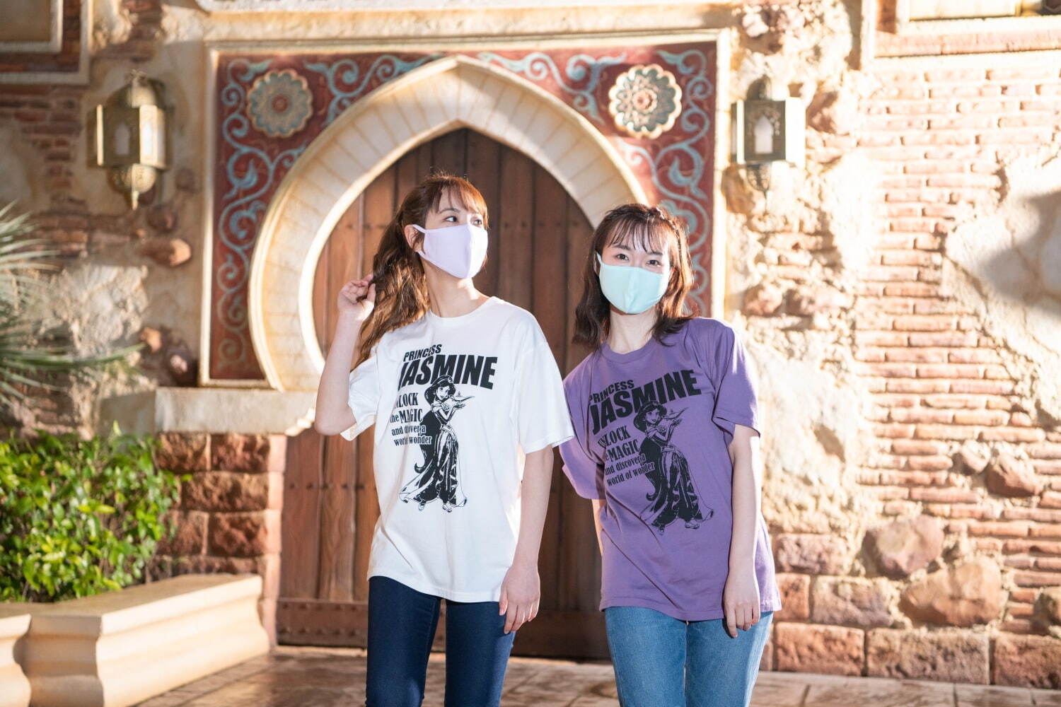 ディズニーリゾート×ヒステリックグラマー　コラボtシャツLサイズ　ジャスミン