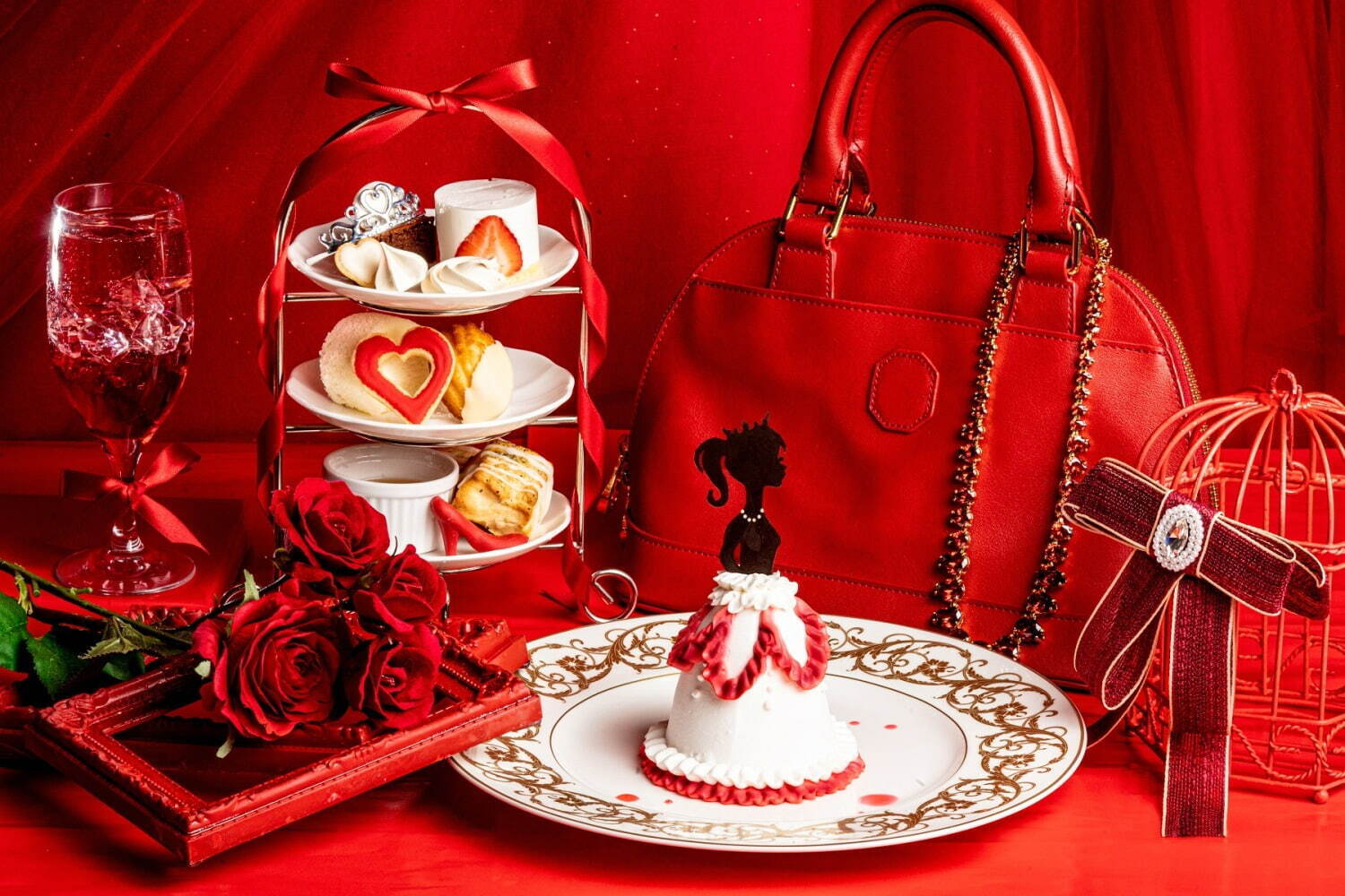 大阪「プリンセスアフタヌーンティー」プリンセスケーキやハイヒールチョコを好きな色で“カラーコーデ”｜写真16