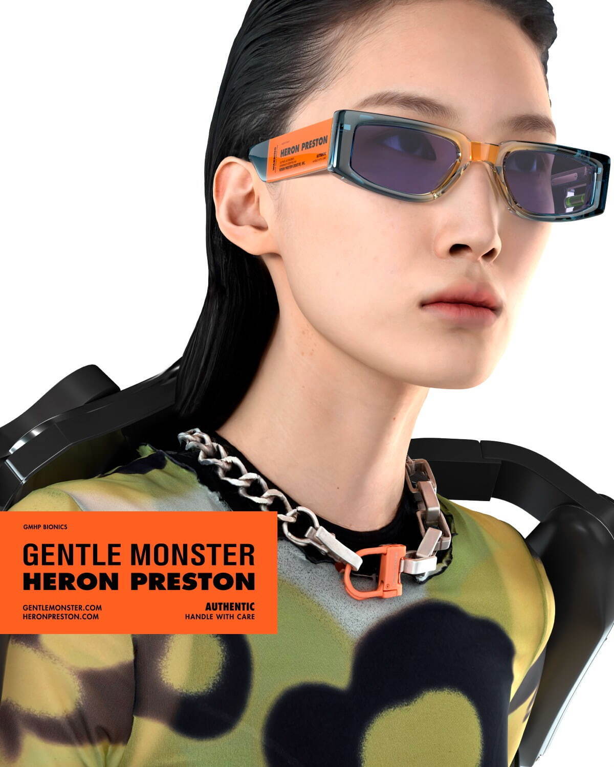 Gentle monster heron Preston コラボ　サングラス