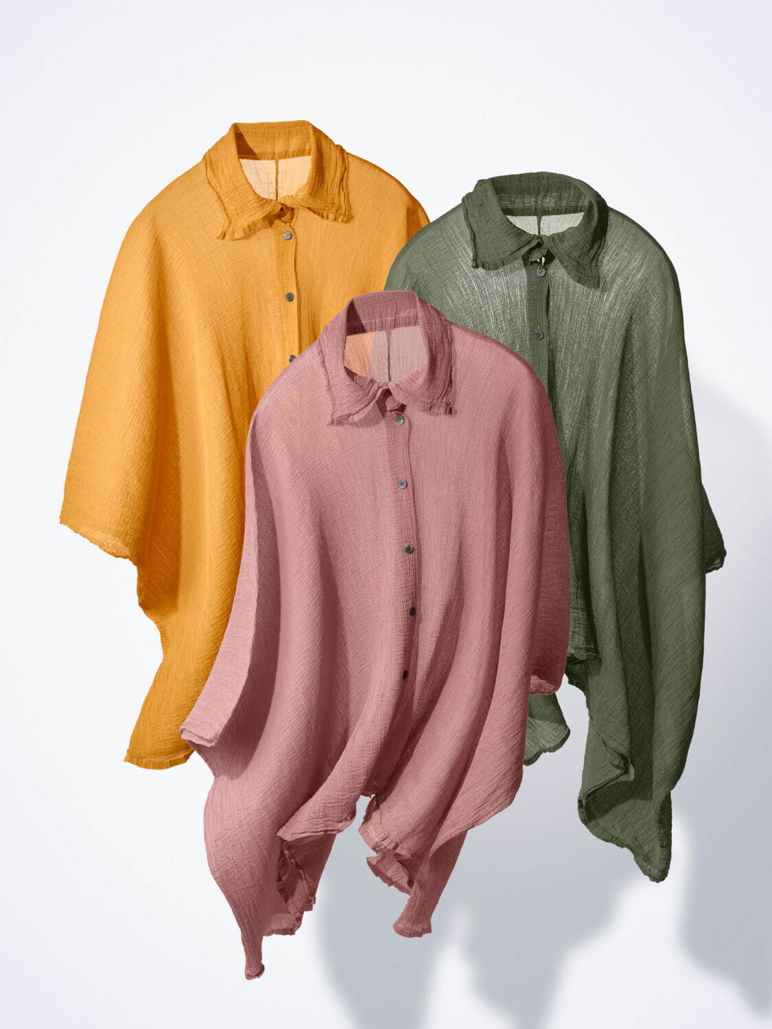 ＜BIG SEE-THROUGH CREPE SHIRT＞
31,900円