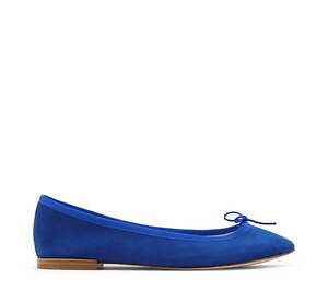 Repetto 青 バレエシューズ Repetto レペット 青 バレエシューズ - メルカリ
