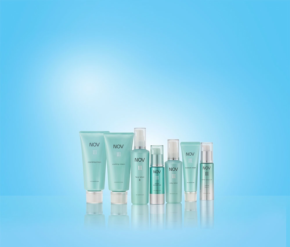 ノブ Ⅲ シリーズ」保湿美容液&UVクリームリニューアル ノブ Ⅲ シリーズ」保湿美容液&UVクリームリニューアル