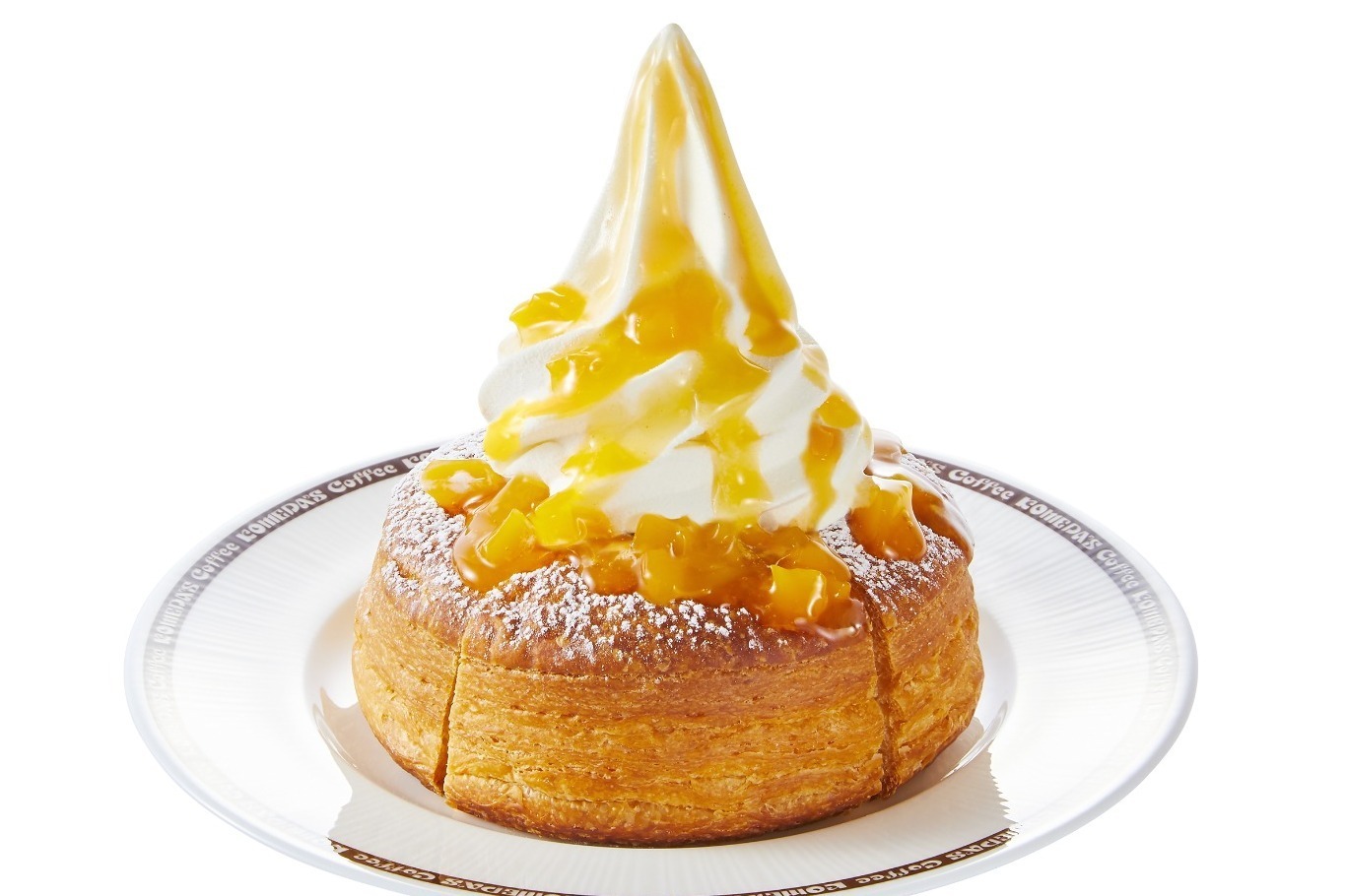 コメダ珈琲店「シロノワール 杏仁マンゴー」