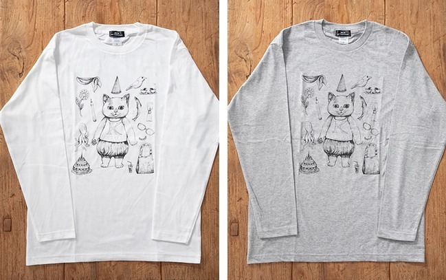 ヒグチユウコ　MOE40th　Tシャツ　白　トートバッグ　きせかえねこ