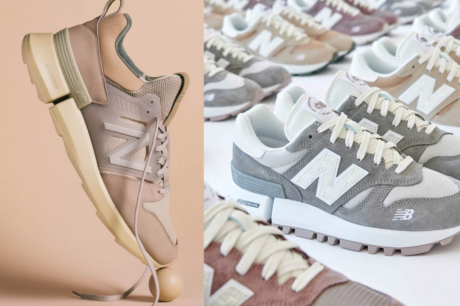 [2021年]ニューバランス新作コラボ＆別注スニーカー特集-ギャルソン、オーラリー、リーバイスほか