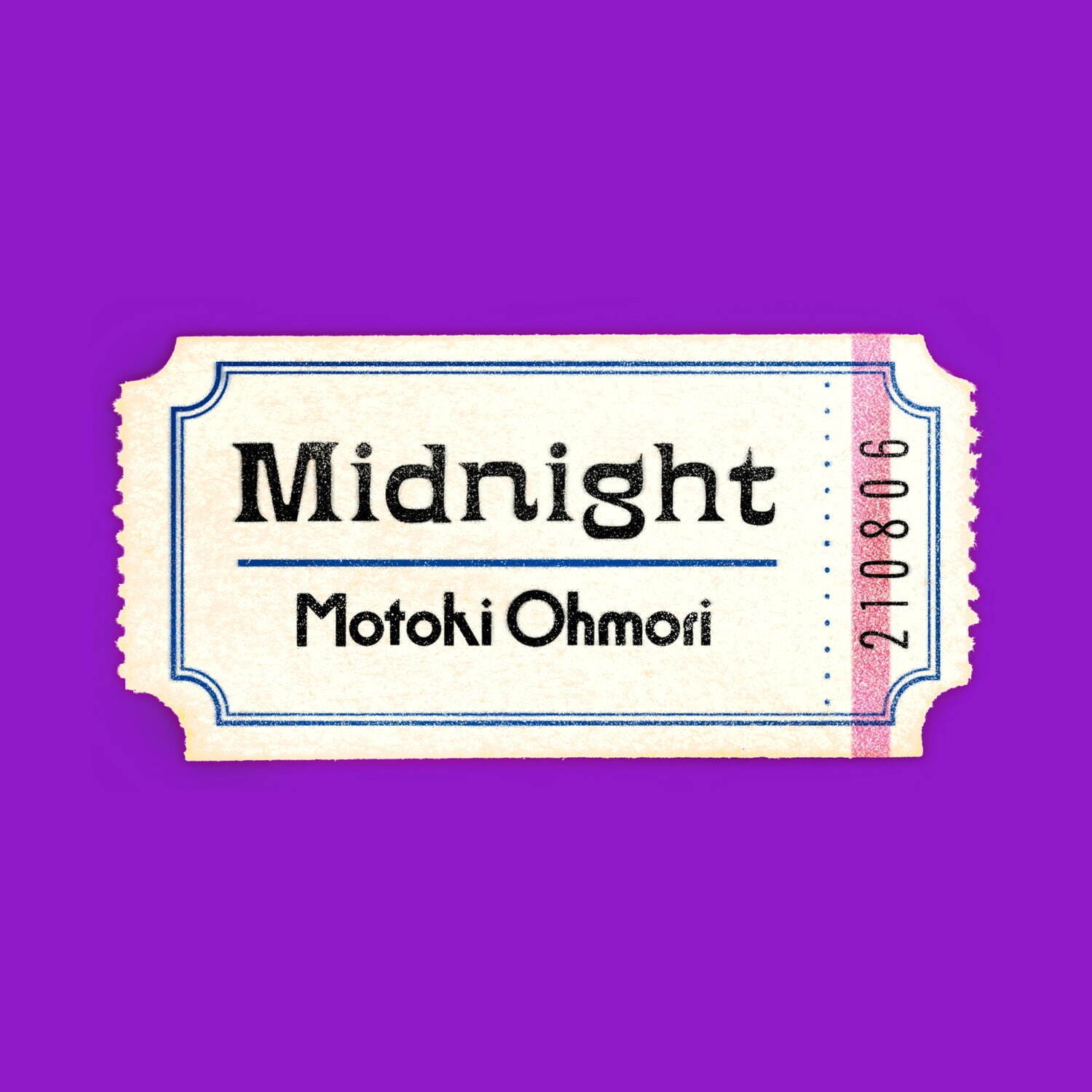 Motoki Ohmori(大森元貴) 最新EP『Midnight』アートワーク