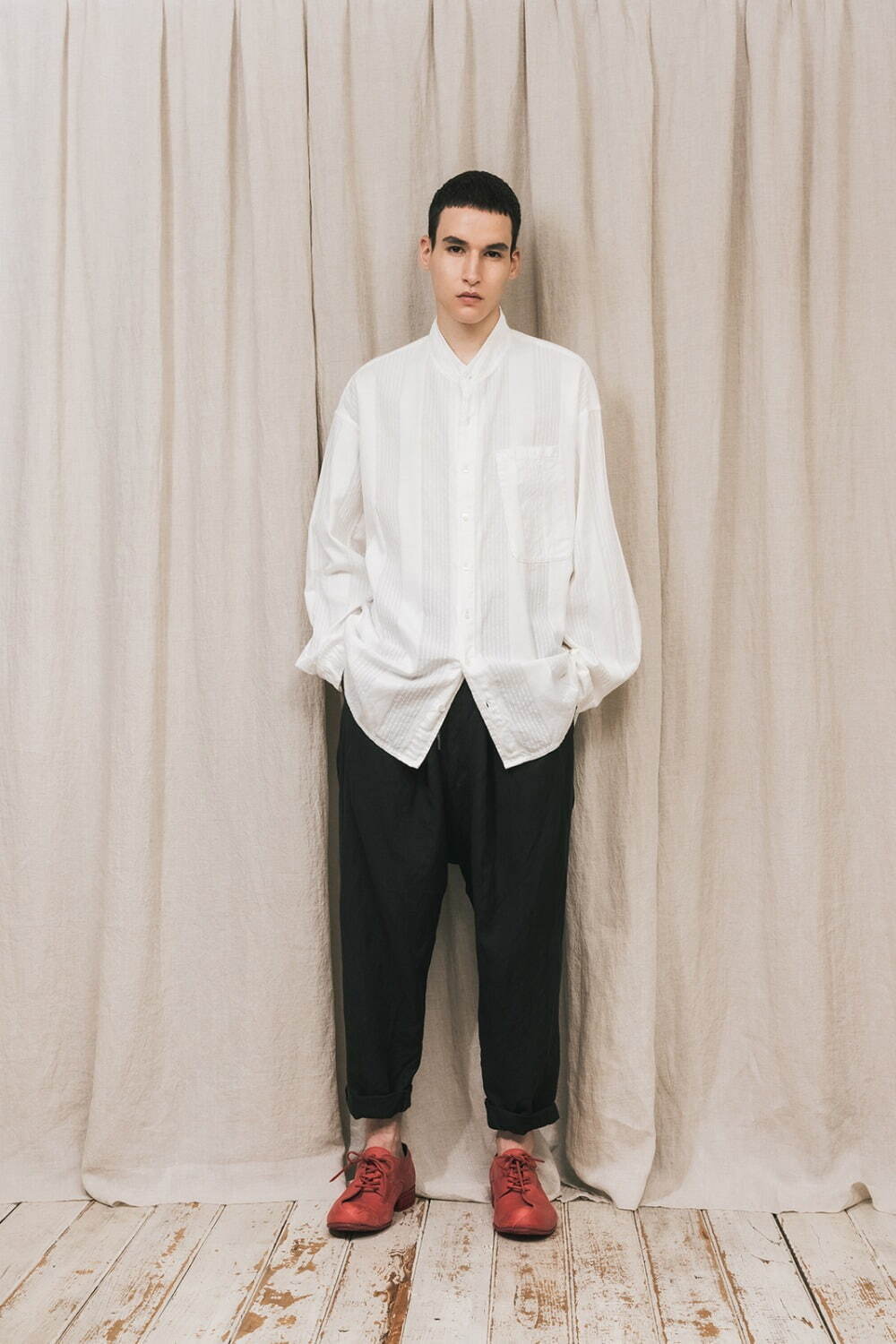 ヌード：マサヒコマルヤマ 2022年春夏｜ イージー/ジョガーパンツ