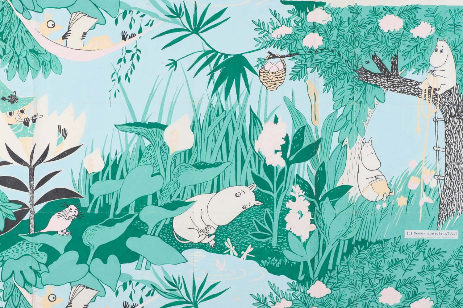 「フィンレイソン」日本初の展覧会が京都文化博物館で、デザイン原画やテキスタイルで追う200年の歴史