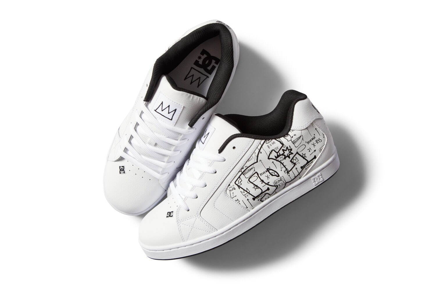 バスキア×DC SHOES、80年代アートを配したスニーカーやスケートボード｜写真9
