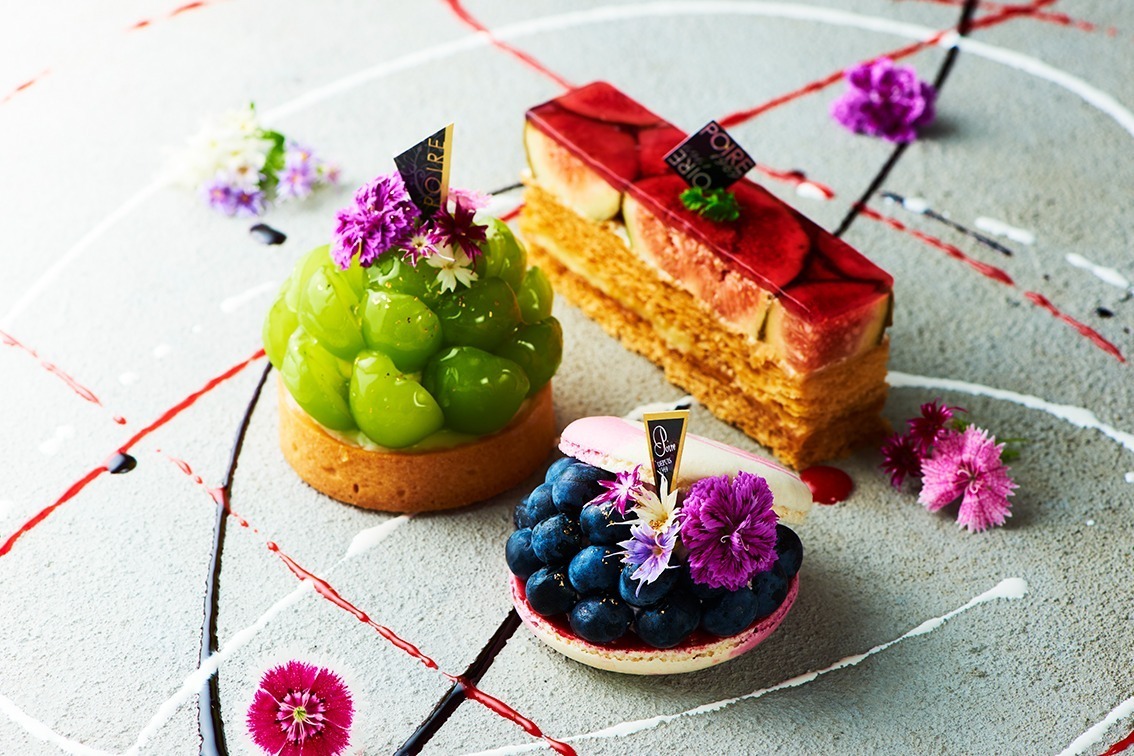 ブルーベリー｜ポアール新作、ブルーベリーの“マカロンマリトッツォ”や完熟イチジクのミルフィーユ