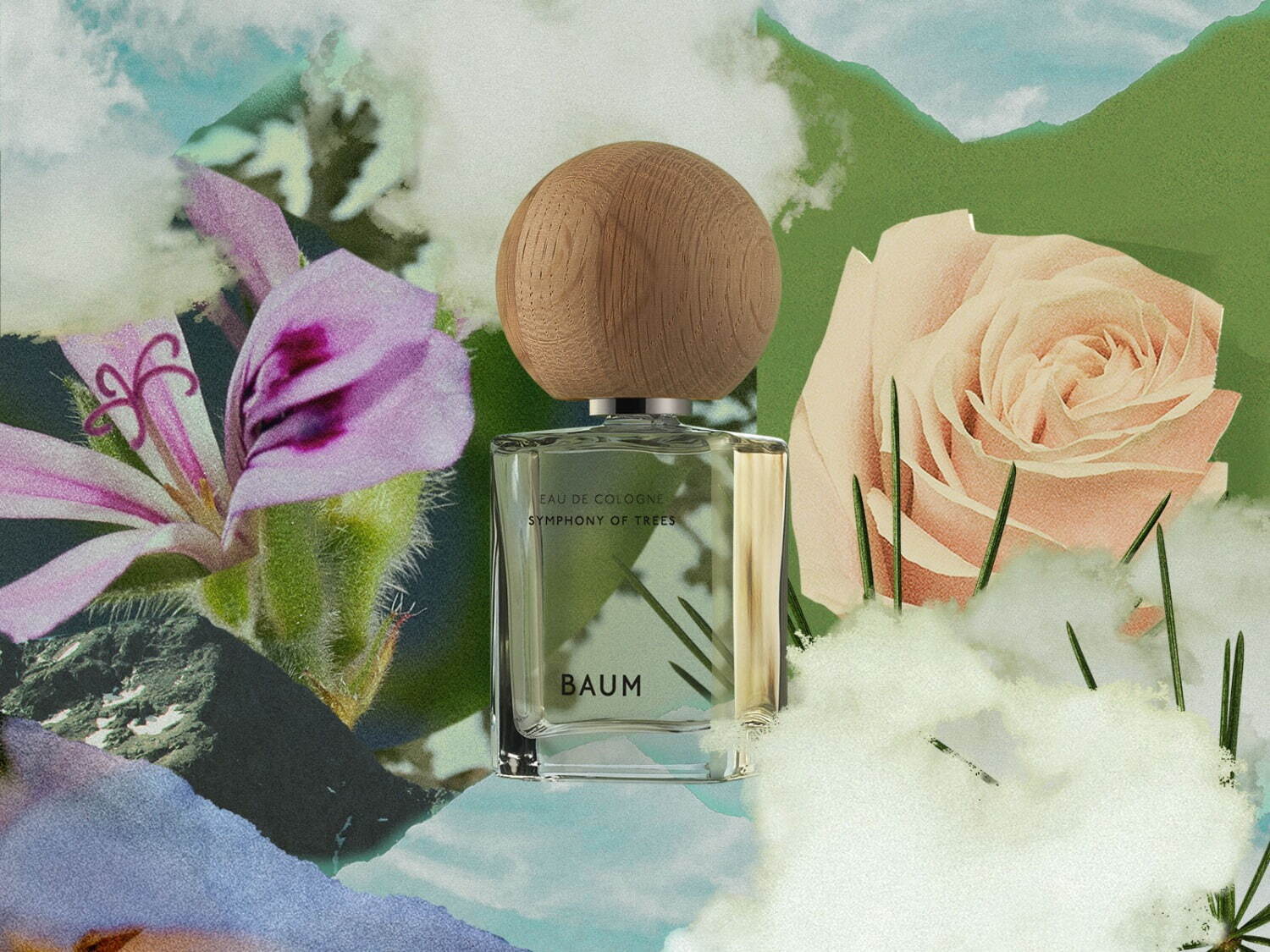 バウムの新作オーデコロン、“静寂の森で瞑想する香り”と“野花咲く天空 