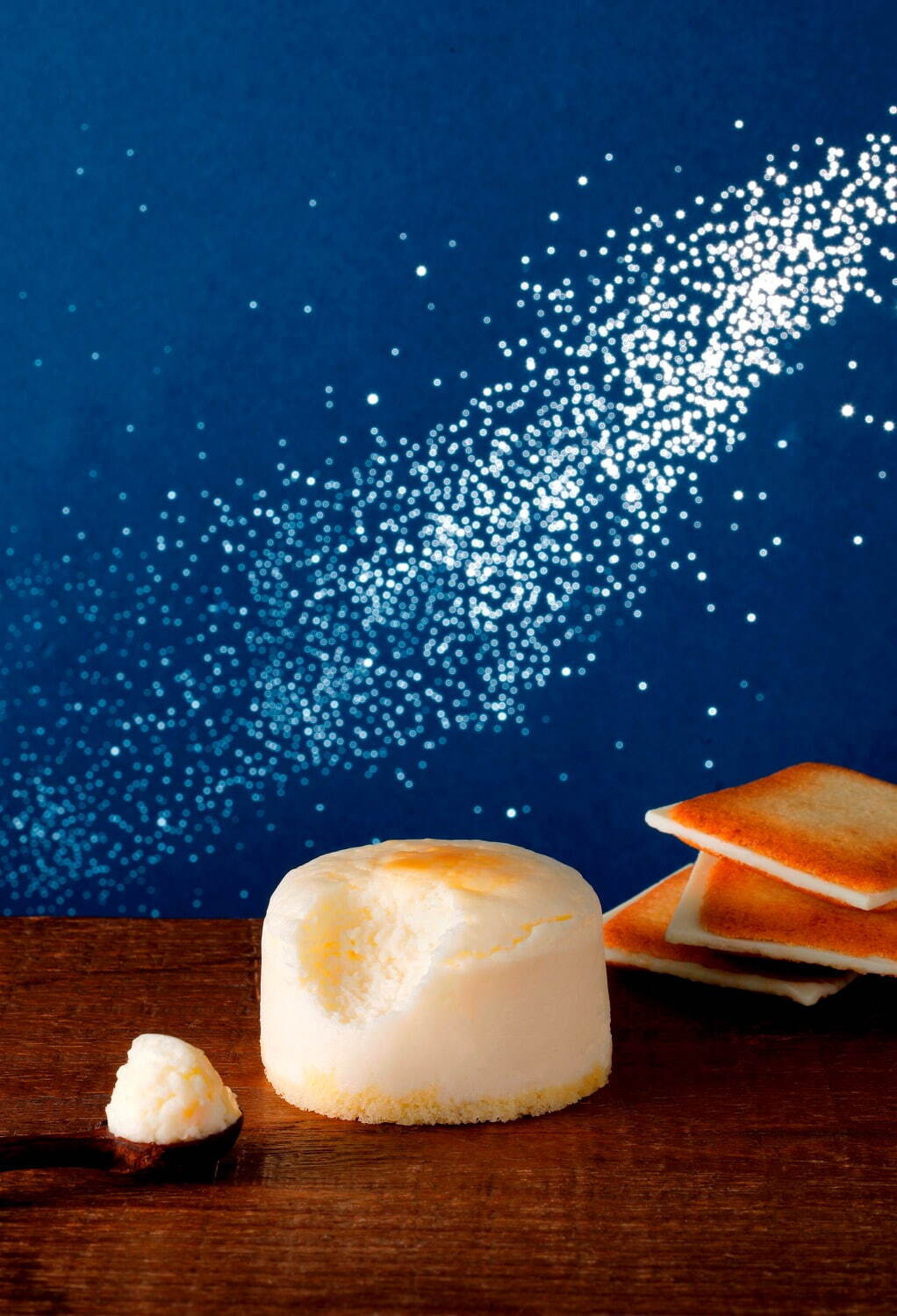 石屋製菓「白い恋人」のホワイトチョコを使った“ふわしゅわ”チーズオムレット、期間限定で東京駅構内に｜写真1