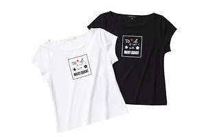 トゥービー バイ アニエスベー×マリークヮント、コラボロゴ入りTシャツ＆デイジー型ミラー
