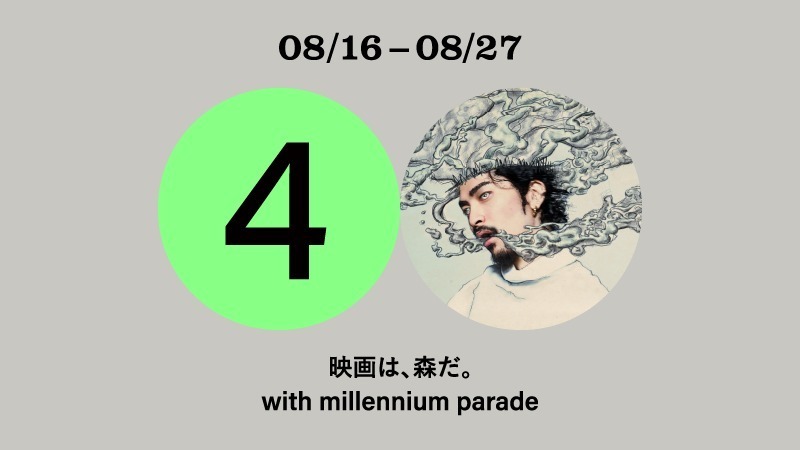 常田大希ミレニアム・パレードの“ミニシアター”銀座ソニーパークに、「Bon Dance」MVを上映｜写真6