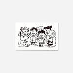 シックストックスから"スヌーピーの誕生日"モチーフのステッカーセット、蝋燭を吹く絵など｜写真2