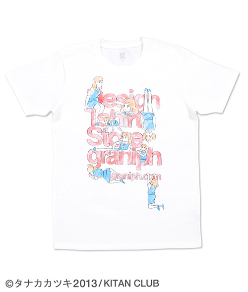 グラニフ、人気フィギュア「コップのフチ子」とコラボでTシャツ | 写真
