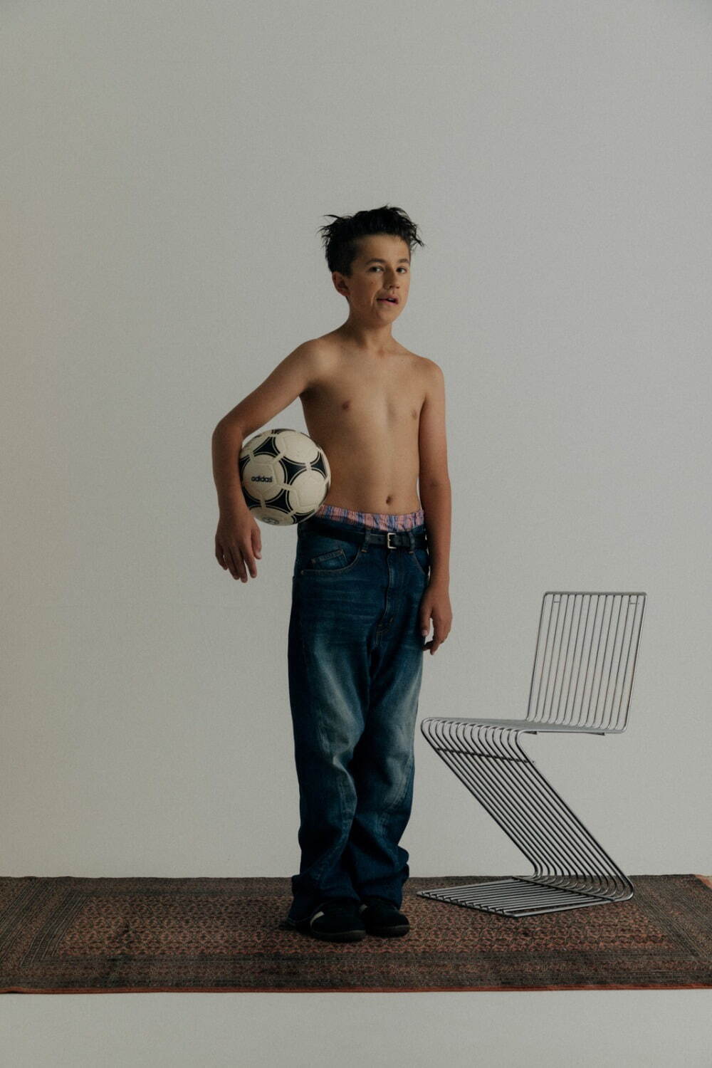 ネヴァーフォーゲット 2022年春夏｜ デニムパンツ