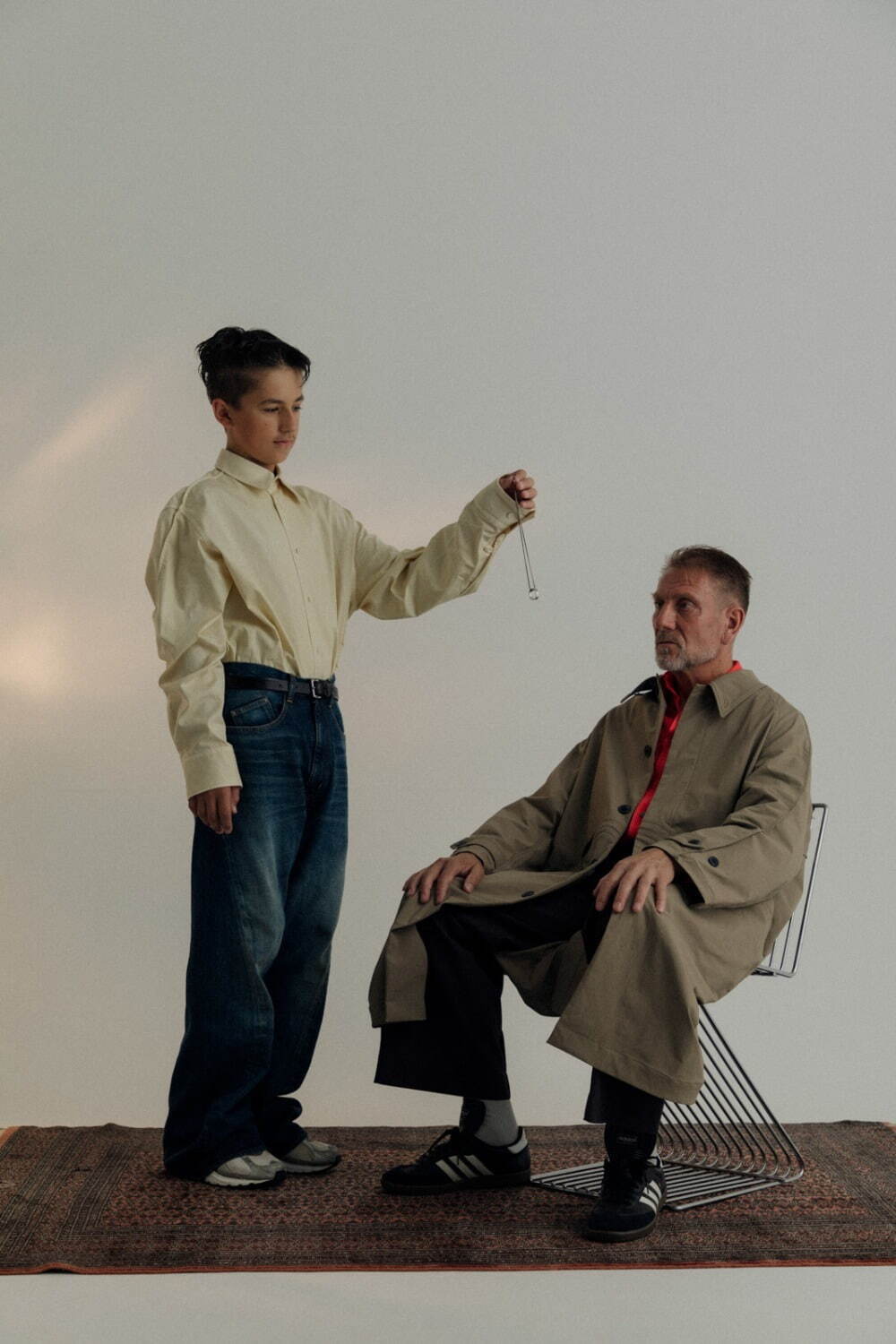 ネヴァーフォーゲット 2022年春夏｜ デニムパンツ