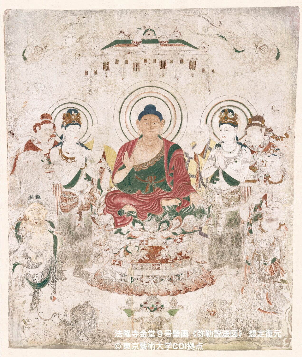 仏教僧・弥勒の道をたどる展覧会、東京藝術大学大学美術館で - 仏像・壁画の高精度復元などを展示｜写真2