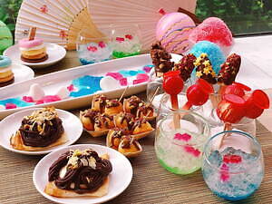 「夏祭りスイーツブッフェ」羽田エクセルホテル東急で、“金魚すくい”をイメージしたゼリーなど｜写真1