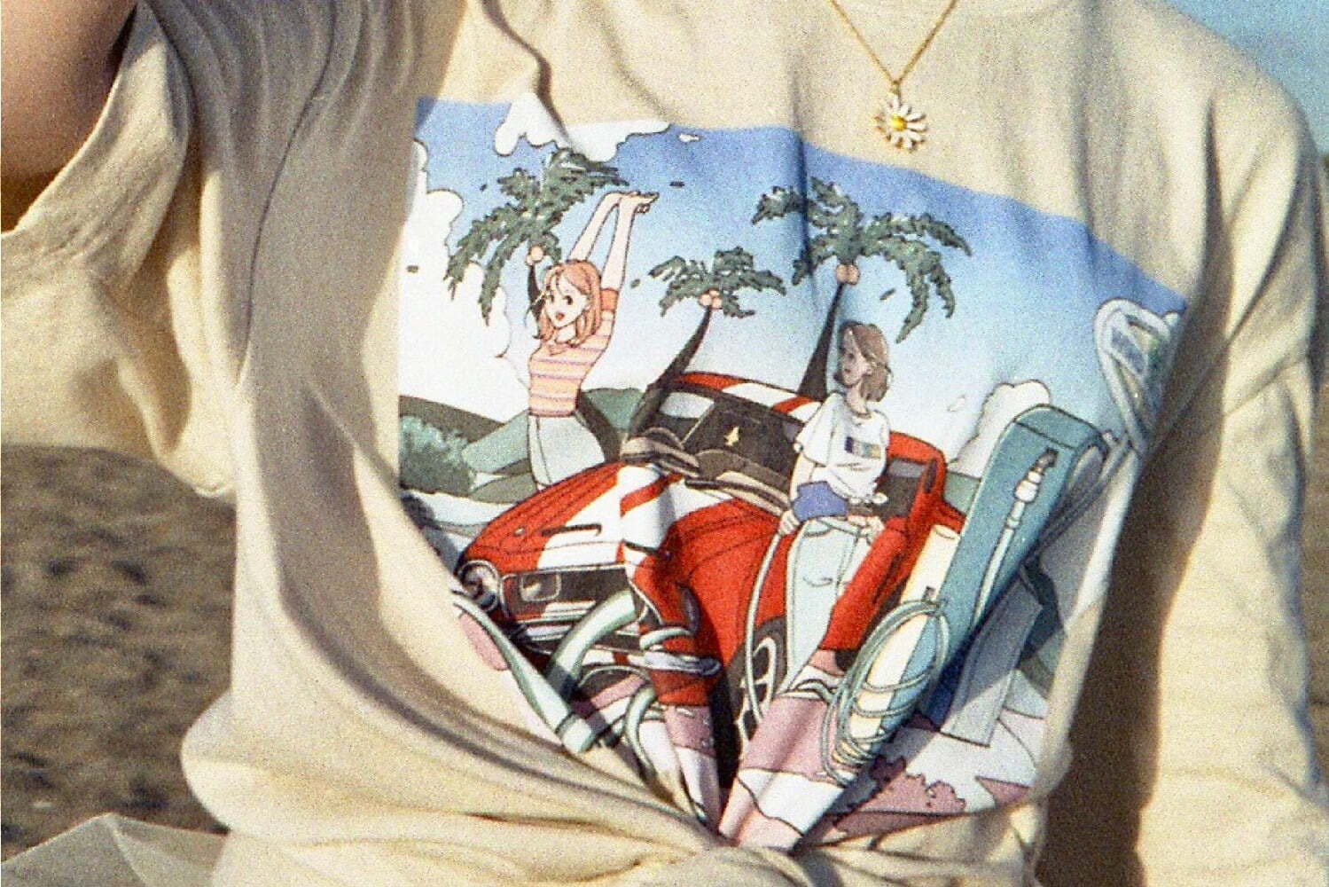 【WIND AND SEA】YOSHIFUKU HONOKA x ウィンダンシー ロンT ウィンダンシー×ヨシフクホノカのTシャツやパーカー