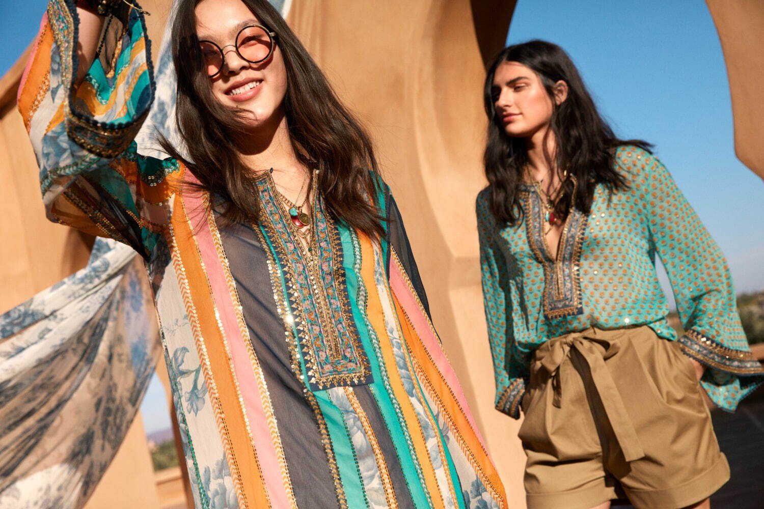 H&M×サビアサチ“インドの織物＆伝統工芸”着想のウェアやアクセサリー、華やかなカフタンなど｜写真70