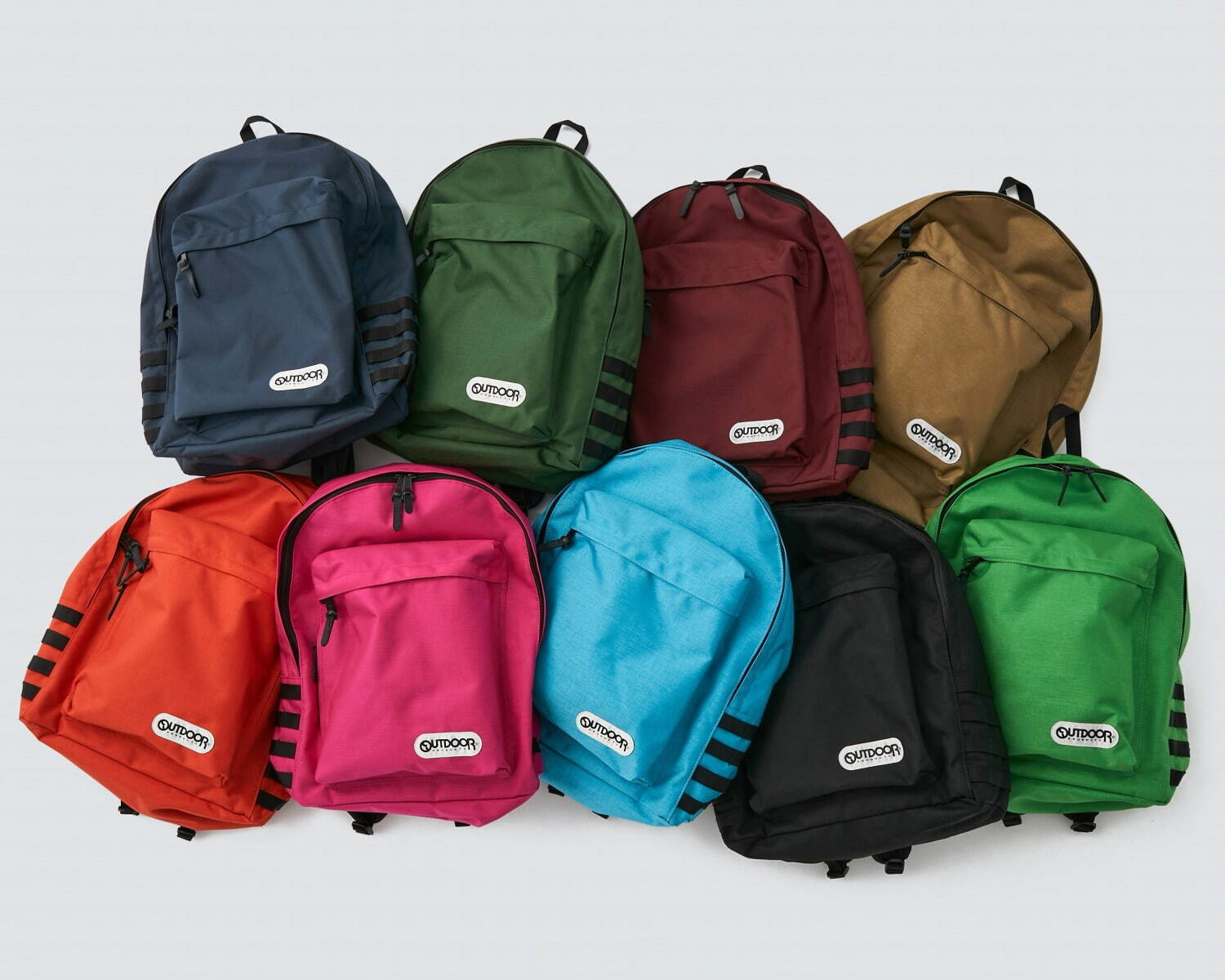 「452U Nylon Daypack Mod.」全9色 各18,700円