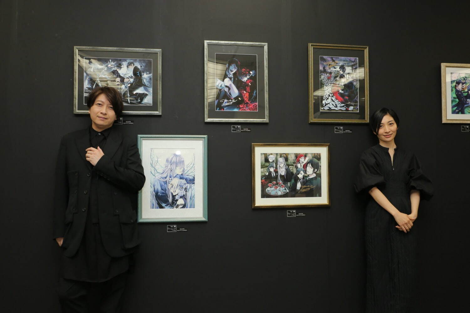 「黒執事展 -Rich Black-」兵庫など全国で、枢やな自筆イラストや名場面の生原稿｜写真9