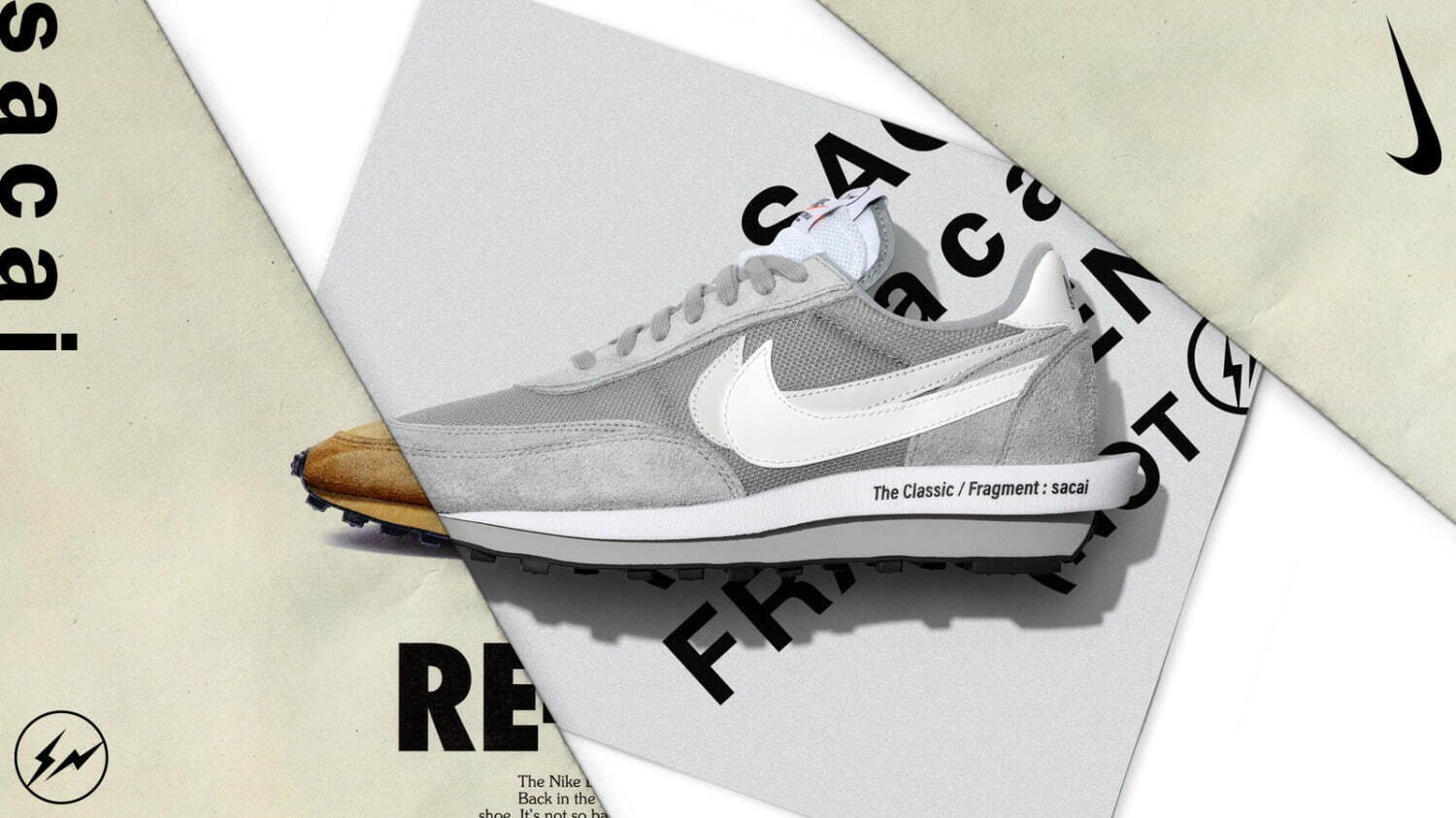 NIKE✖️sacai✖️フラグメント　コラボスニーカー　23.5センチ