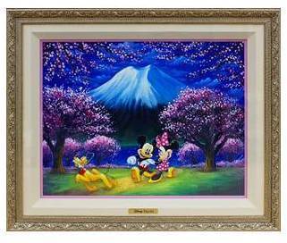 ディズニー アニックビヨーテ 絵画 公認アーティスト