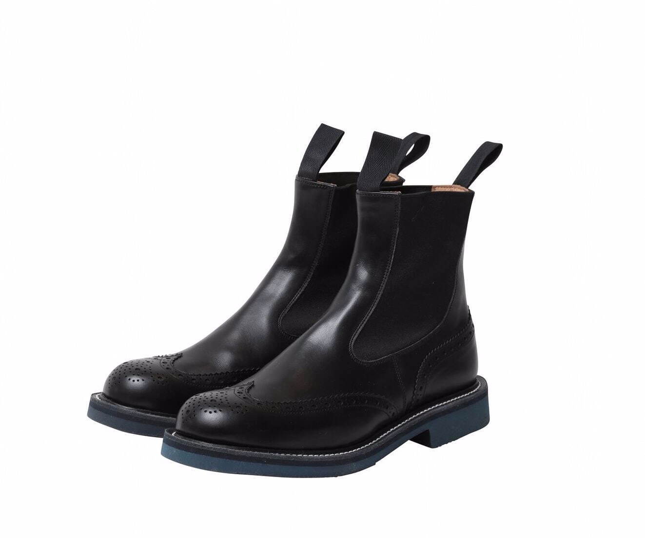 Tricker’s color sole side gore boots 99,000円