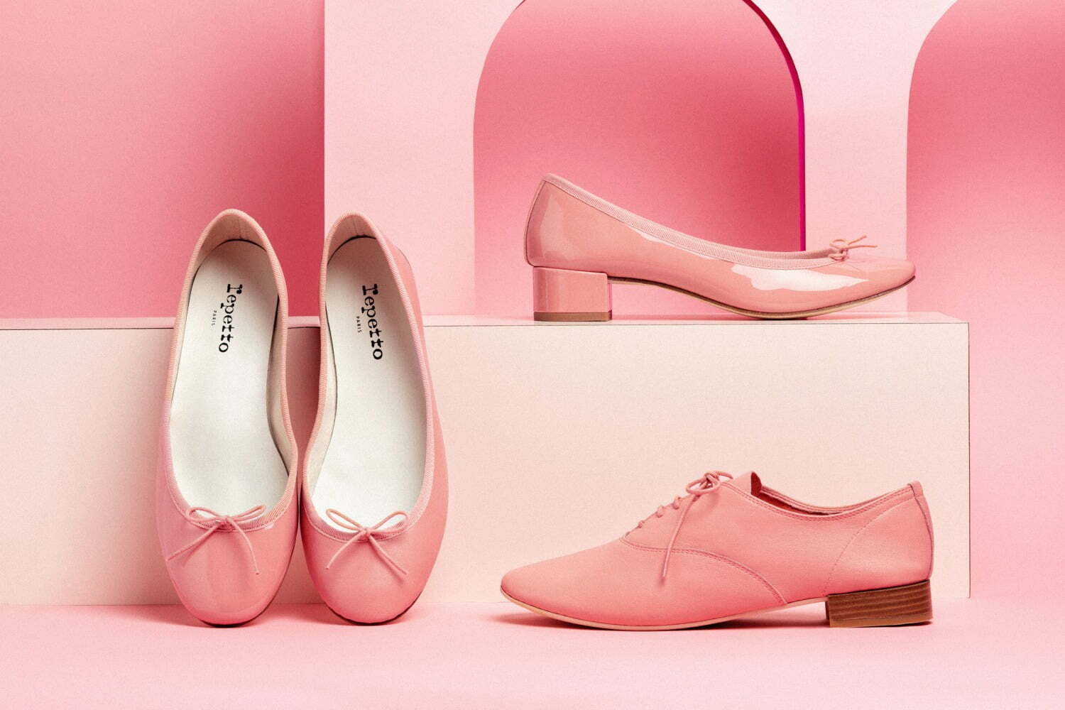 repetto バレエシューズ　ピンク