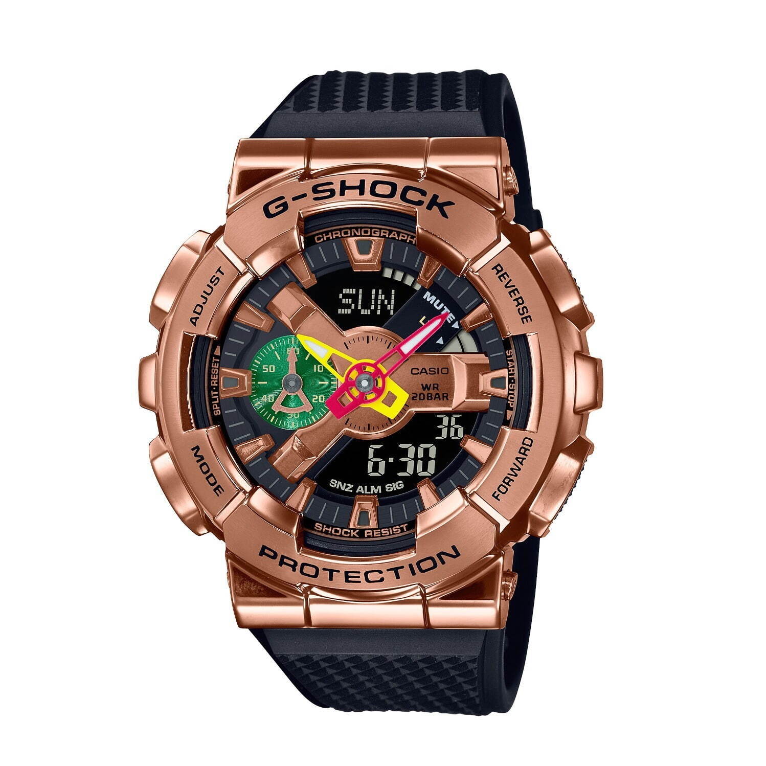 G-SHOCK×八村塁のコラボ腕時計第2弾、ベナン共和国の国旗カラー＆付替 