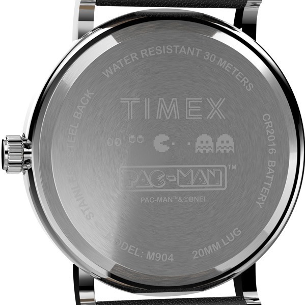 タイメックス×パックマンの腕時計、暗闇で数字や模様が浮かび上がる“光る文字盤”仕様｜写真2