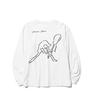 フラグスタフ×長場雄のTシャツ“パンクロックの代表的ジャケット”のイラスト調グラフィック｜写真3