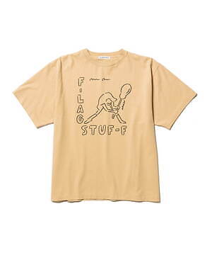 フラグスタフ×長場雄のTシャツ“パンクロックの代表的ジャケット”のイラスト調グラフィック｜写真2