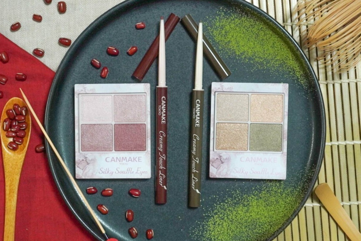 キャンメイク「アズキブラウン」の和風カラーライナー＆キンモクセイのロールオンフレグランス