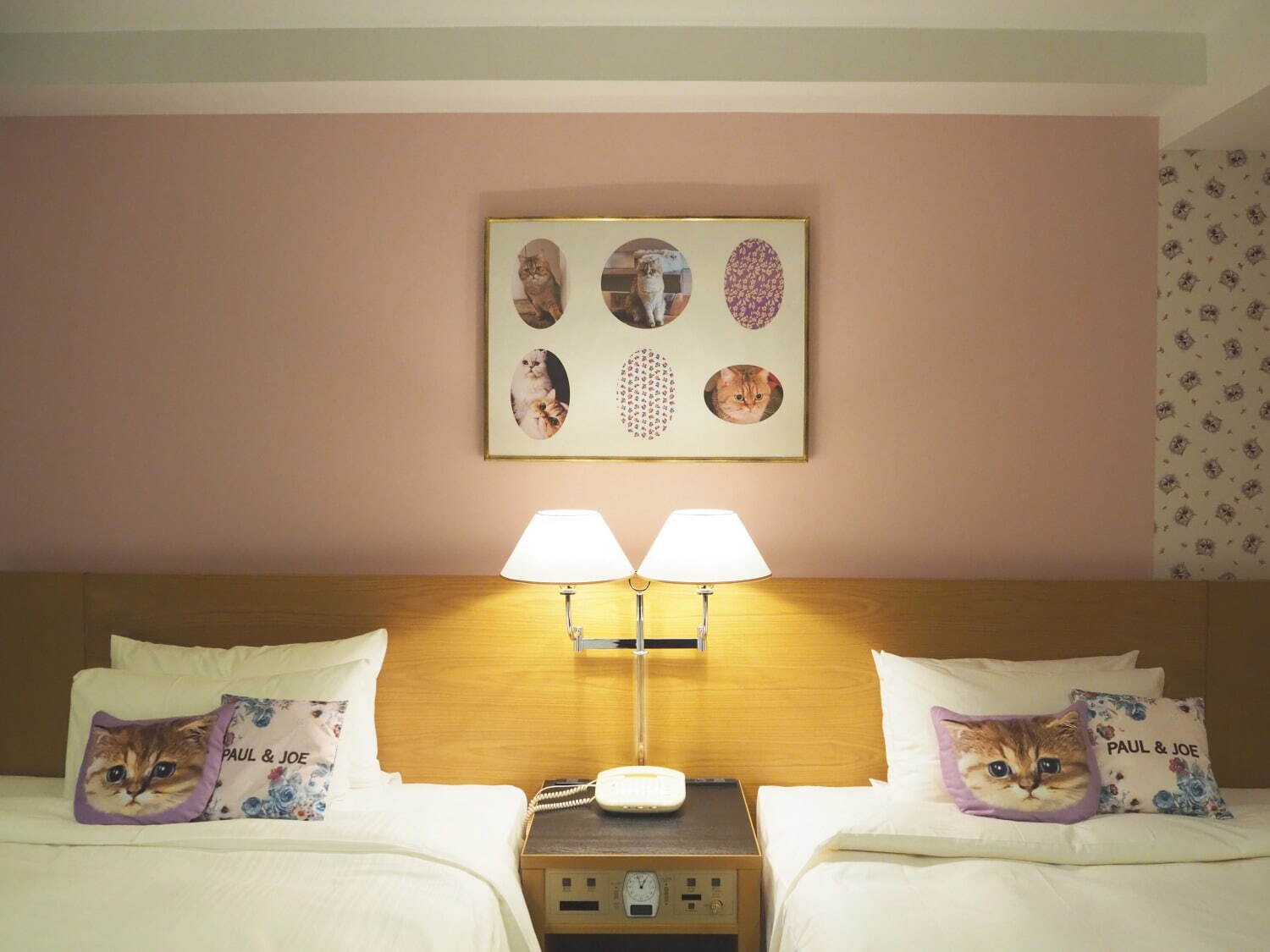 ポール & ジョーの宿泊プランがホテルニューオータニ(東京)に、新作コスメ付き＆ねこ柄パジャマも｜写真4