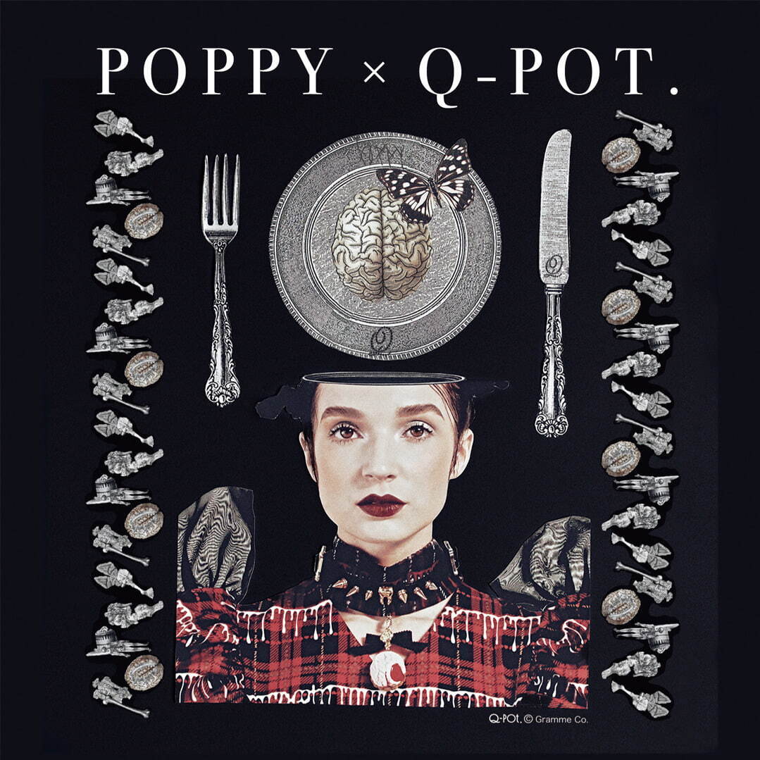 Q-pot.×Poppy“脳みそ”で表現したケーキのアクセサリーや“眼球”ネックレスなど｜写真49