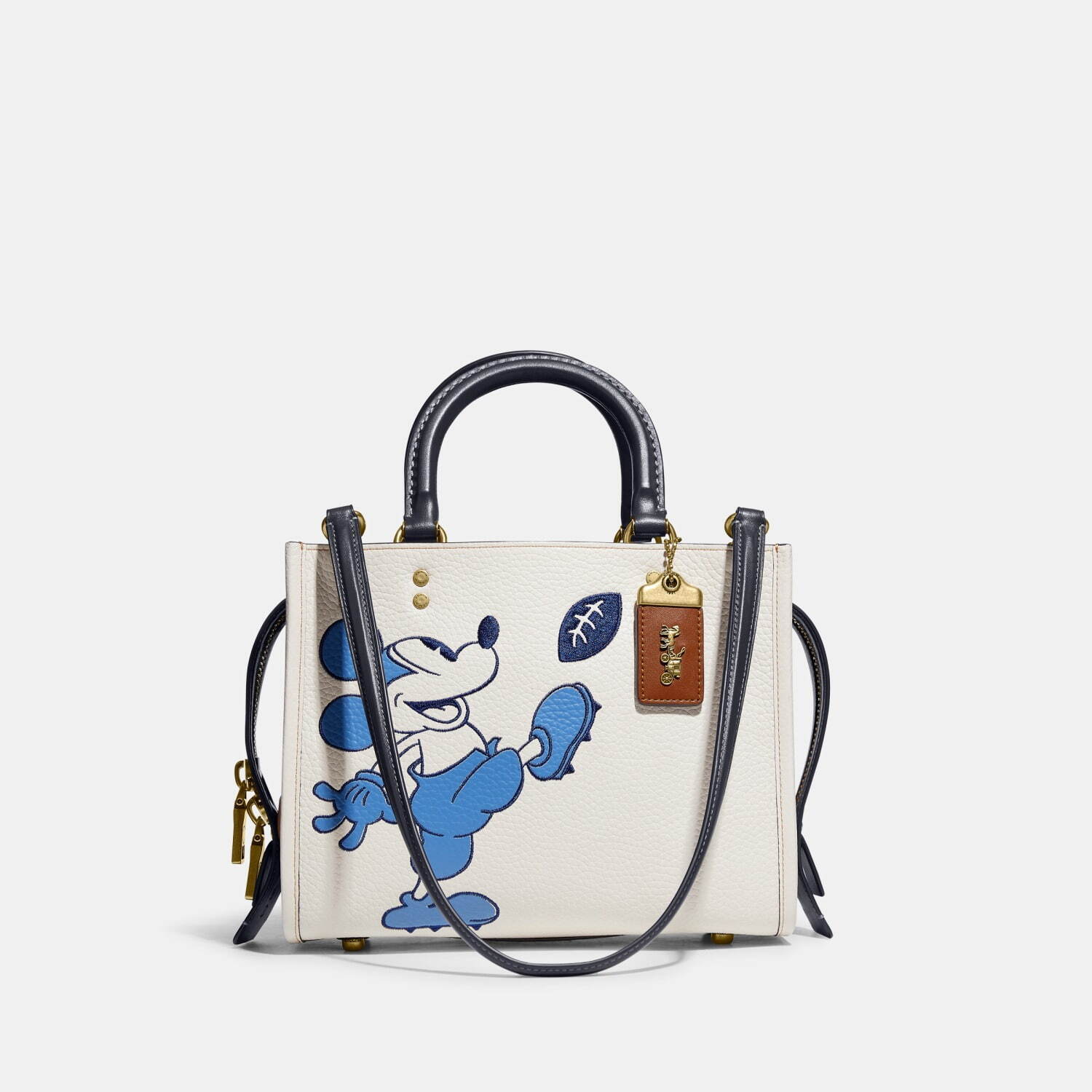 COACH コーチ ローグ 17 シグネチャー ジャカード バッグ アヒル