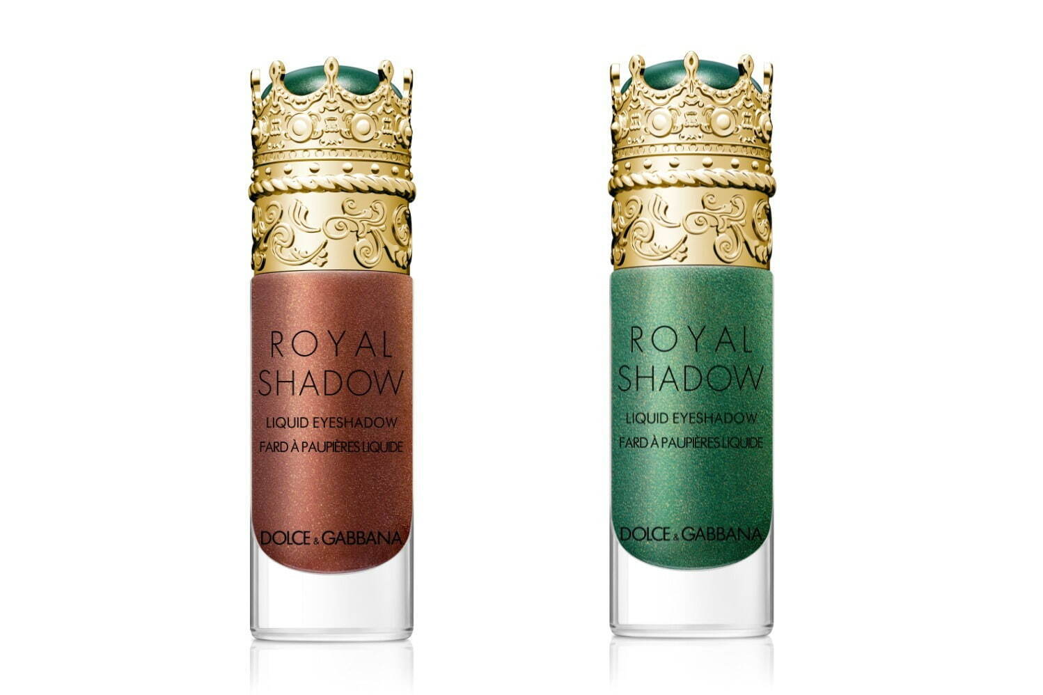 クリスマス｜ドルチェ＆ガッバーナ ビューティ21年クリスマスコスメ、“王冠モチーフ”のリキッドアイシャドウ