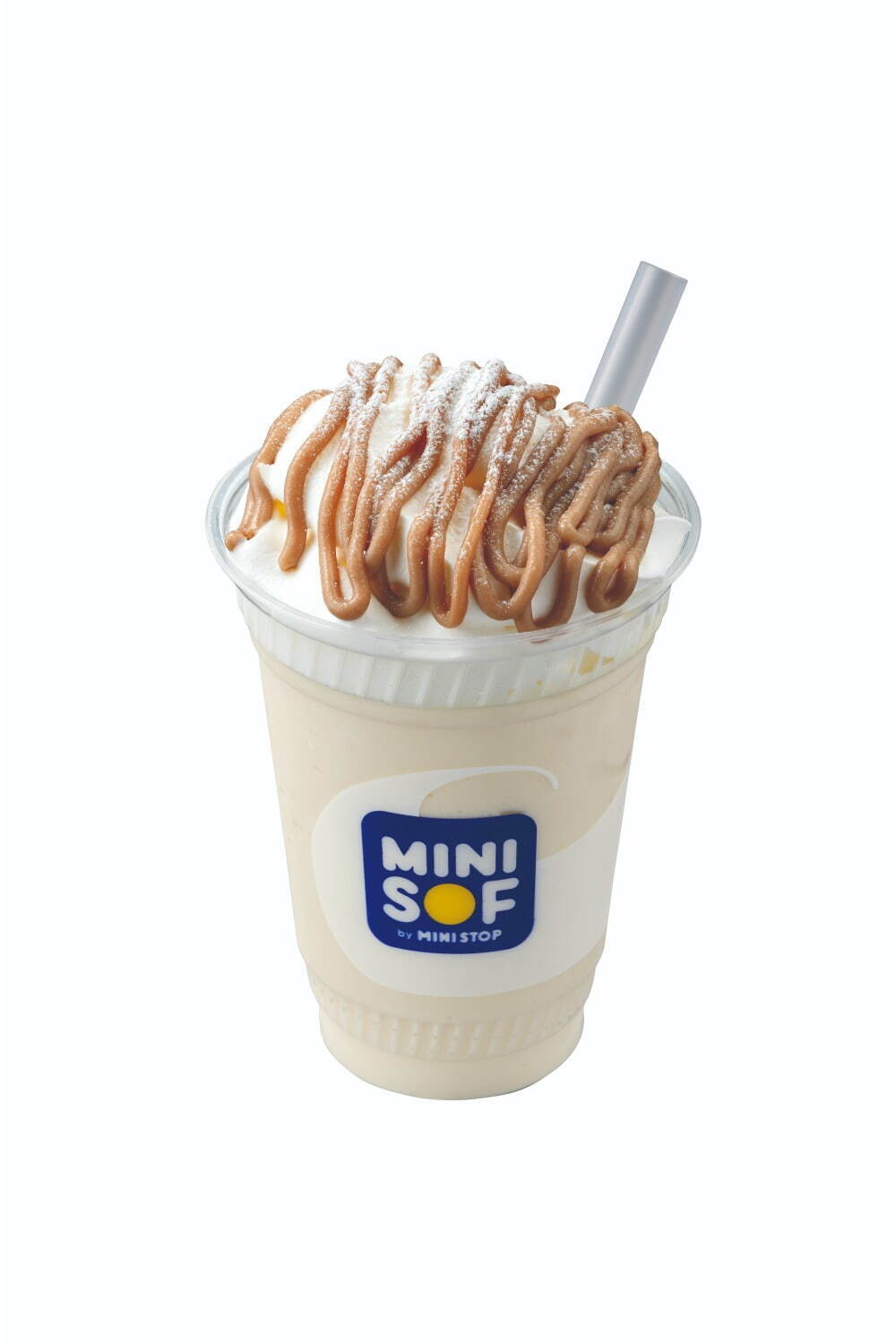 のむソフトクリーム モンブラン 490円