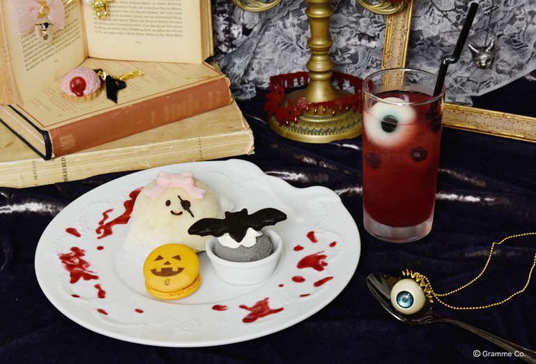 Q-pot CAFE.のハロウィン“脳みそケーキ”や“眼帯オバケちゃん”のスイーツプレート｜写真5