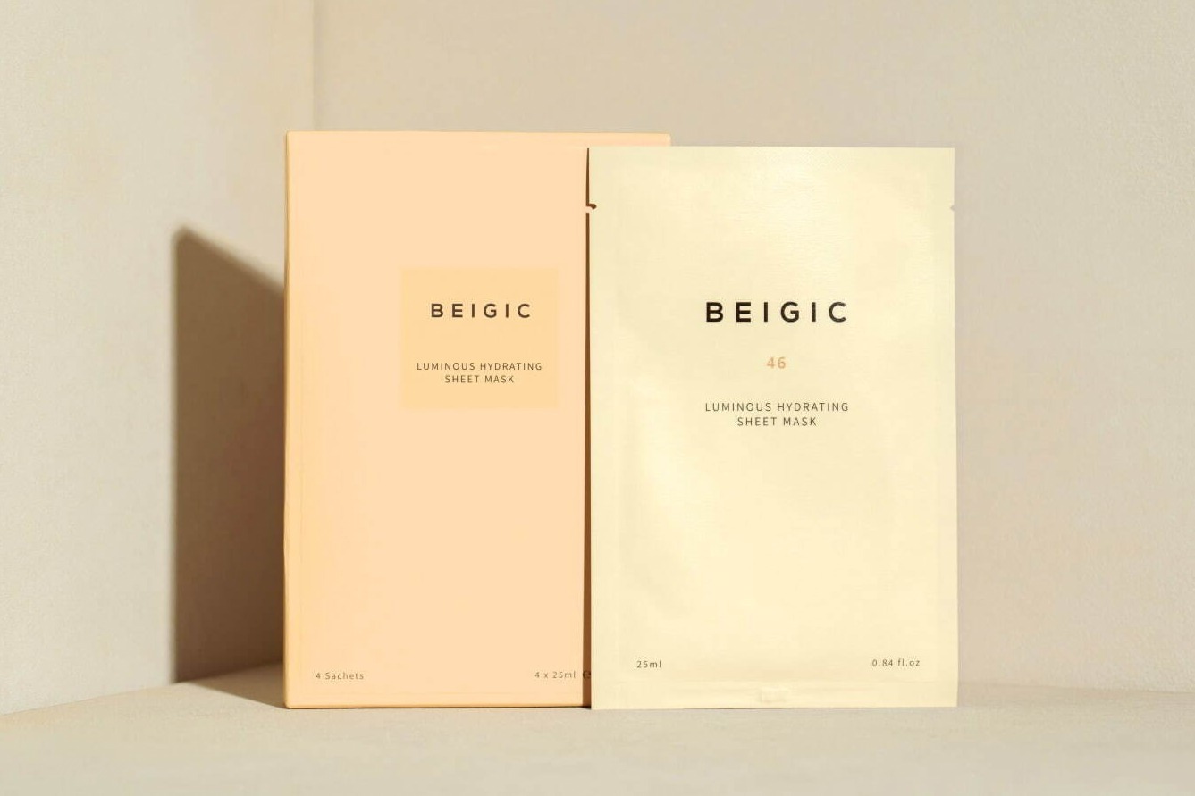 フェイスパック｜ベージック“コーヒー由来”のヴィーガンフェイスパック「ルミナスハイドレーティングシートマスク」