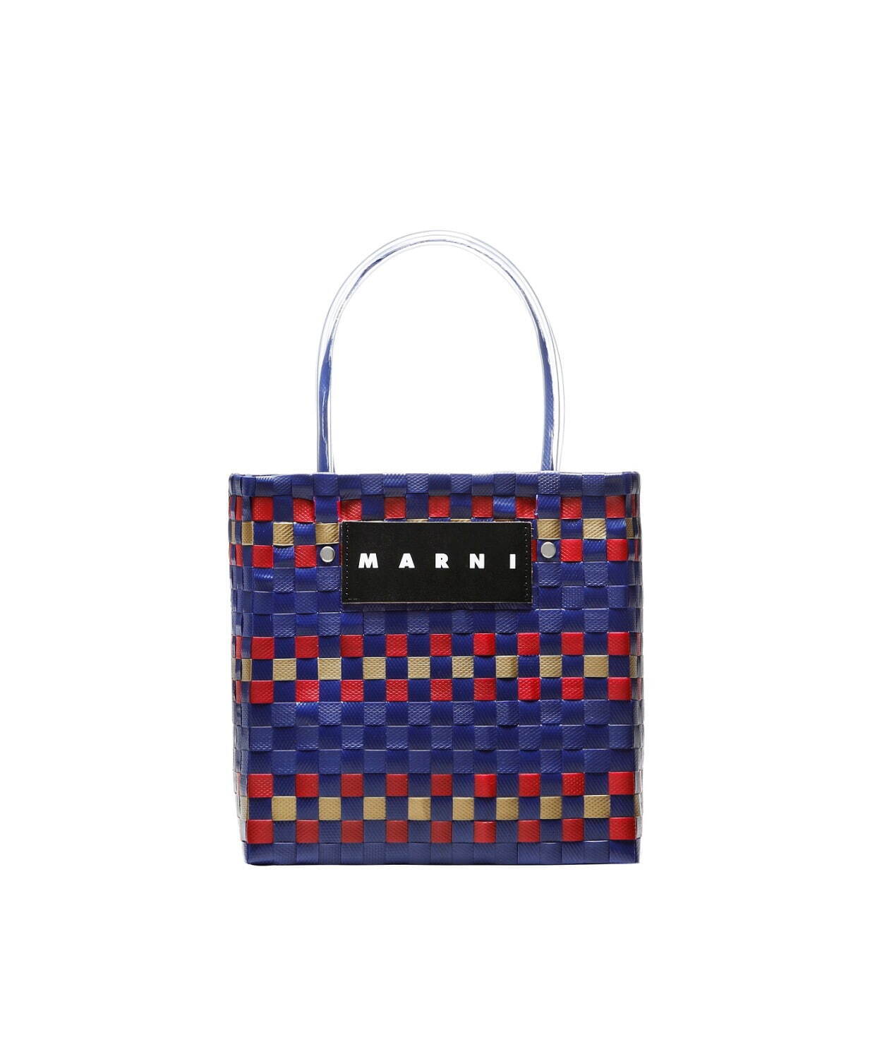 marni market ニット　ボーダー　ハンモックバッグ