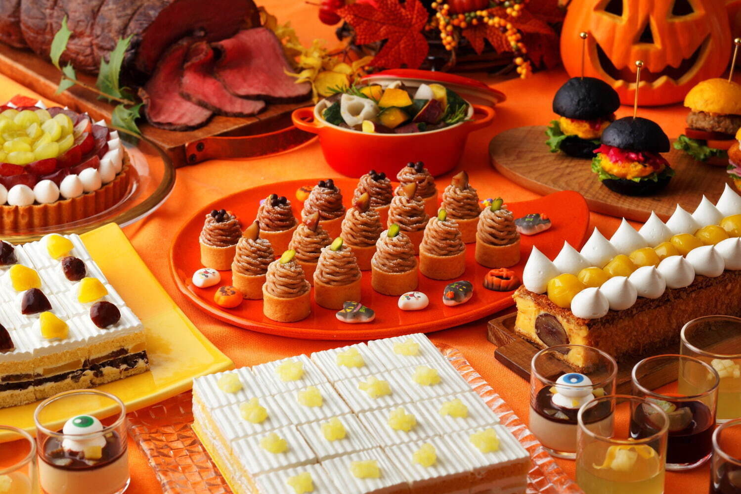 21年 ハロウィンスイーツビュッフェまとめ 東京 大阪のホテルで楽しむ秋デザート食べ放題 ファッションプレス 21年 ハロウィンスイーツビュッフェまとめ 東京 大阪のホテルで楽しむ秋デザート食べ放題 ファッションプレス
