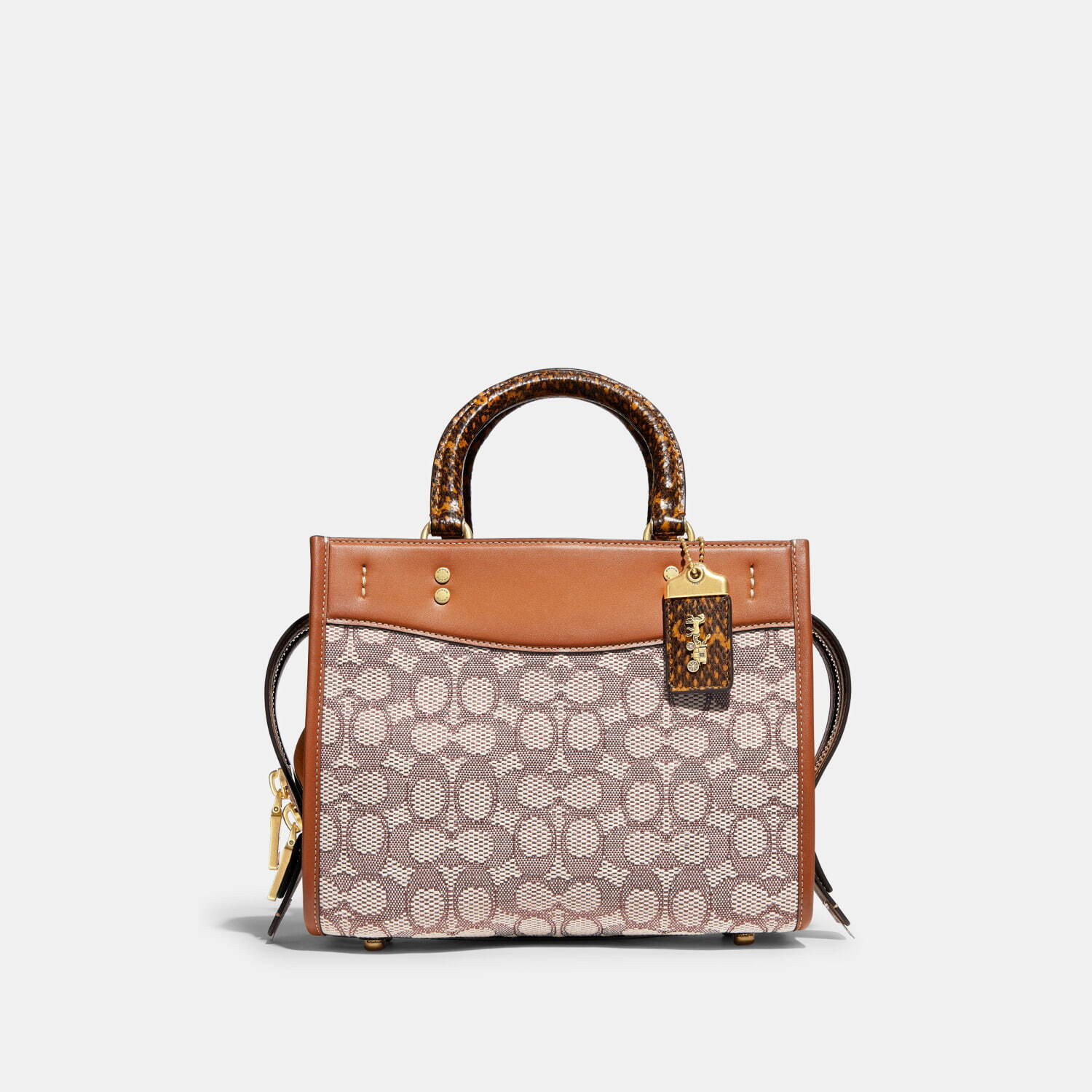 収納十分で使いやすい♪【Coach】カモ柄 ローグバッグ 公式】COACH – コーチ | 【コーチーズ】ローグ 25・シグネチャー